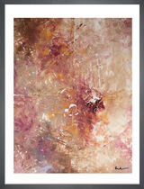 Twilight Embers Framed Art Print by Anna Bernad