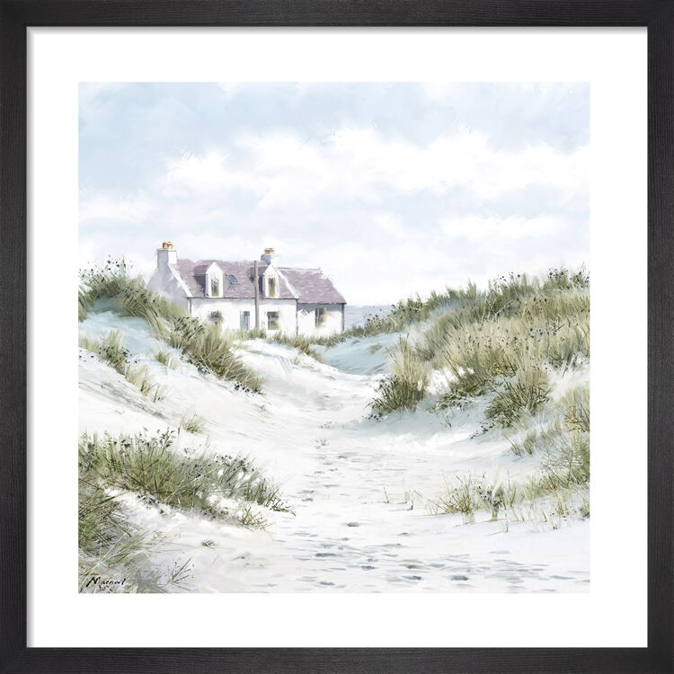 White Sands I Framed Art Print by Richard Macneil