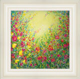 Summer Splendour Original Acrylic Artwork by Jan Rogers