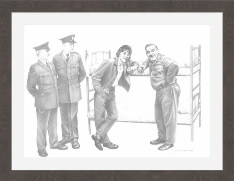 Porridge Framed Art Print by Jonathan Roberts