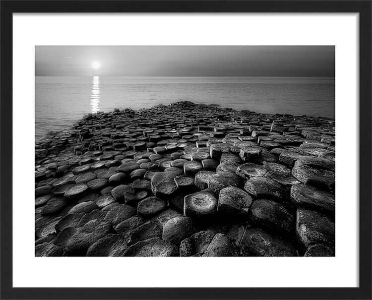 Columnar Sunset Framed Art Print by Dennis Frates