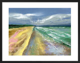 Portstewart Strand II Framed Art Print by Alison McIlkenny
