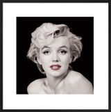 Red Lips Framed Art Print from the Marilyn Monroe Collection