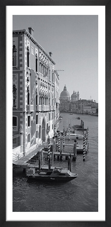 Canal Grande, Venice Framed Art Print by Heiko Lanio