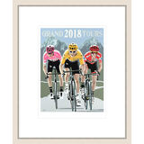 Grand Tours 2018 Framed Limited Edition Art Print by Simon Taylor