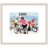 Froome's Triple Framed Limited Edition Art Print by Simon Taylor