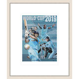 England - World Cup Winners 2019 Framed Limited Edition Art Print by Simon Taylor