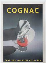 Cognac Fesitval Du Film Policier No1 Vintage Movie Poster