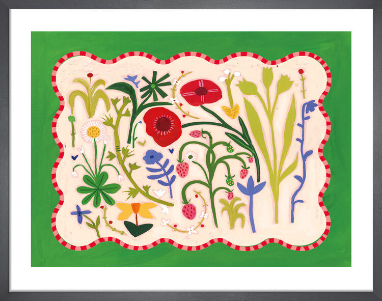 Summer Meadow Framed Art Print by Summer Thornton