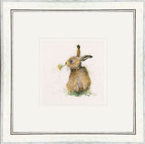 Kenny - Hares Framed Limited Edition Art Print by Kay Johns