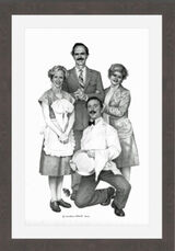 Fawlty Towers Framed Art Print by Jonathan Roberts