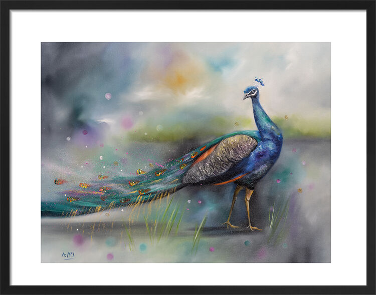Look at Me Framed Art Print by Alison McIlkenny