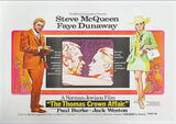 The Thomas Crown Affair Vintage Movie Poster