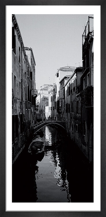 Reflection, Venice Framed Art Print by Heiko Lanio