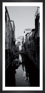 Reflection, Venice Framed Art Print by Heiko Lanio