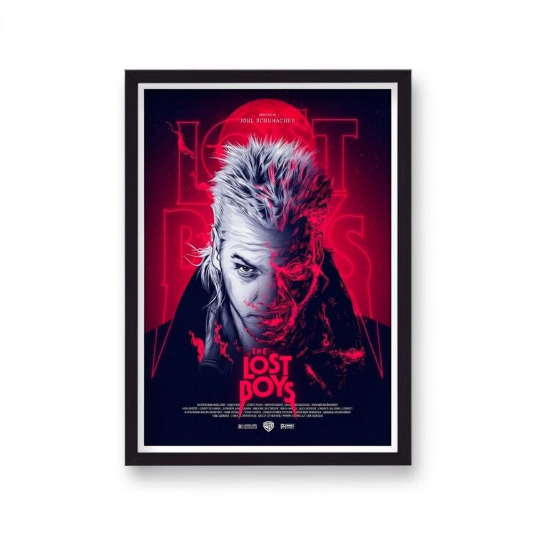 The Lost Boys Vintage Movie Poster