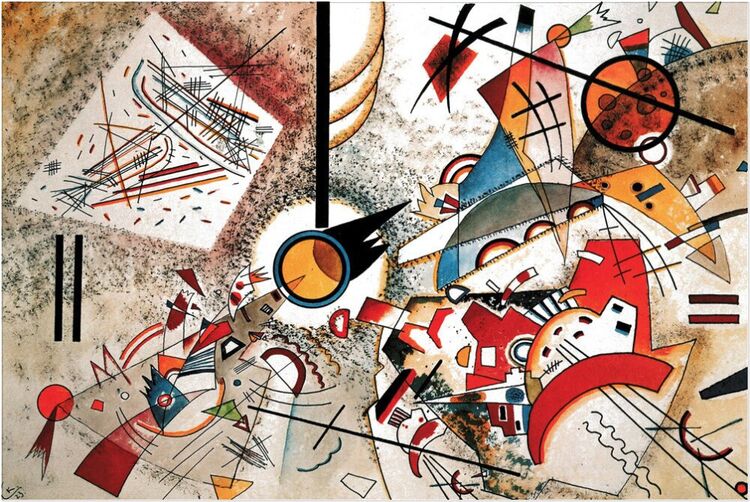 Untitled, 1923 Art Print by Wassily Kandinsky