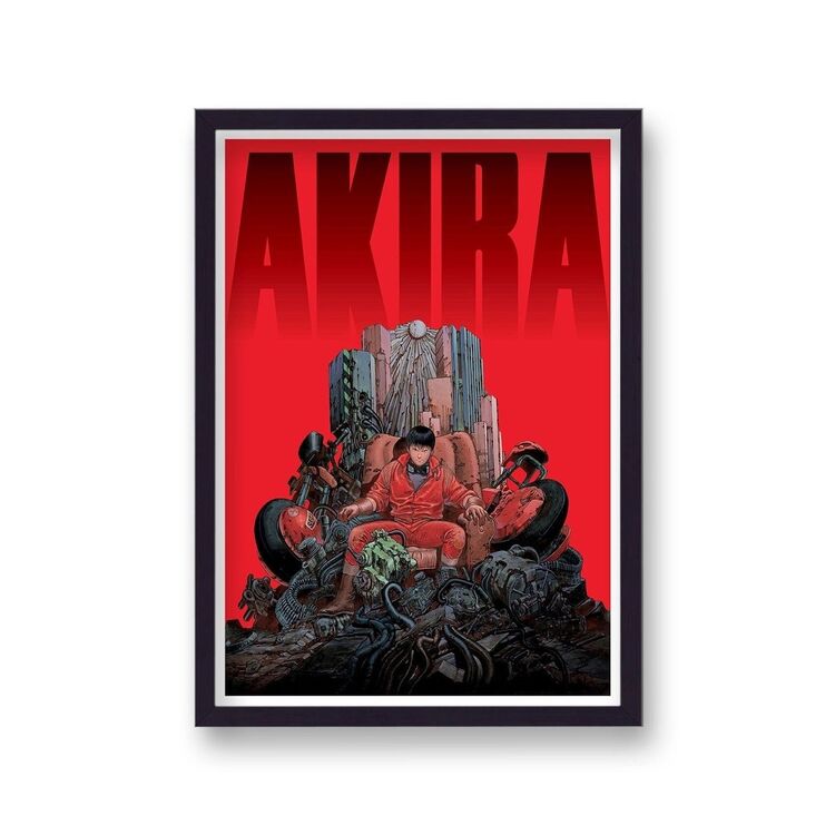 Akira Alternative Vintage Movie Poster