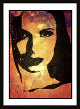 Rebecca Framed Art Print by Anonymous Artist