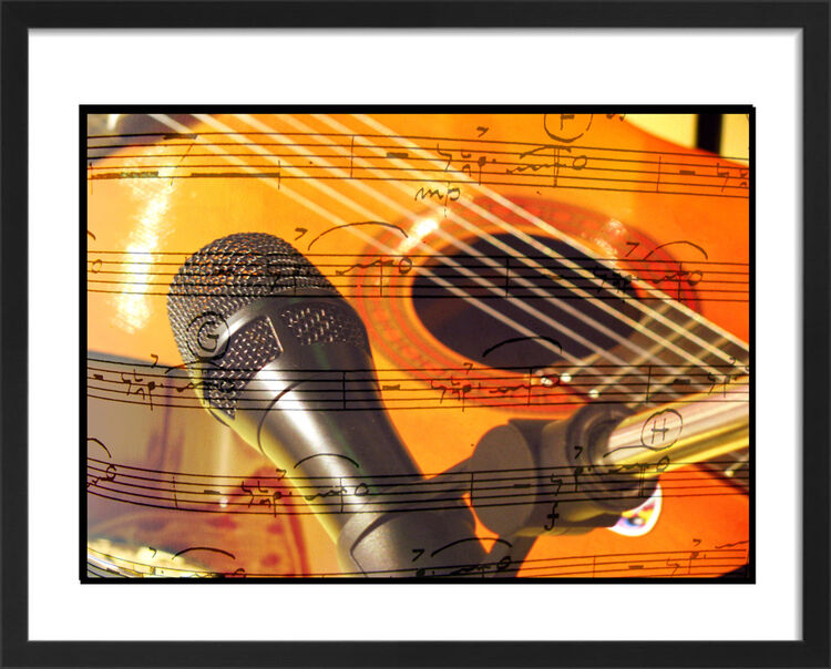 Music Framed Art Print by Anonymous Artist