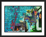 Graffiti Framed Art Print by Anonymous Artist