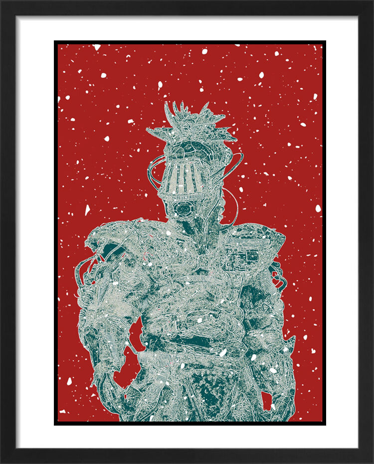 Alien Framed Art Print by Anonymous Artist