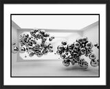 Suspended Immersion Framed Art Print by Anonymous Artist