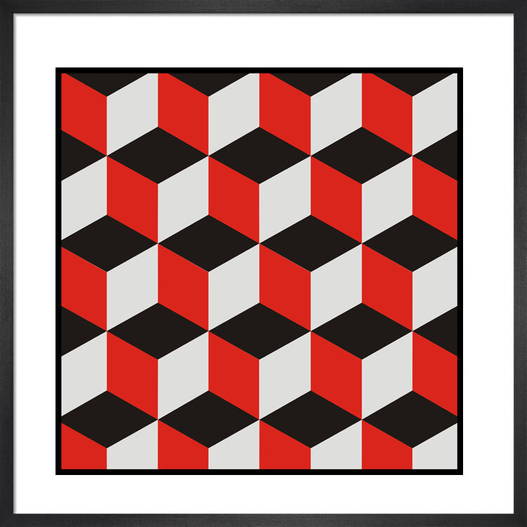 Chequerboard Framed Art Print by Anonymous Artist