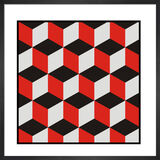 Chequerboard Framed Art Print by Anonymous Artist