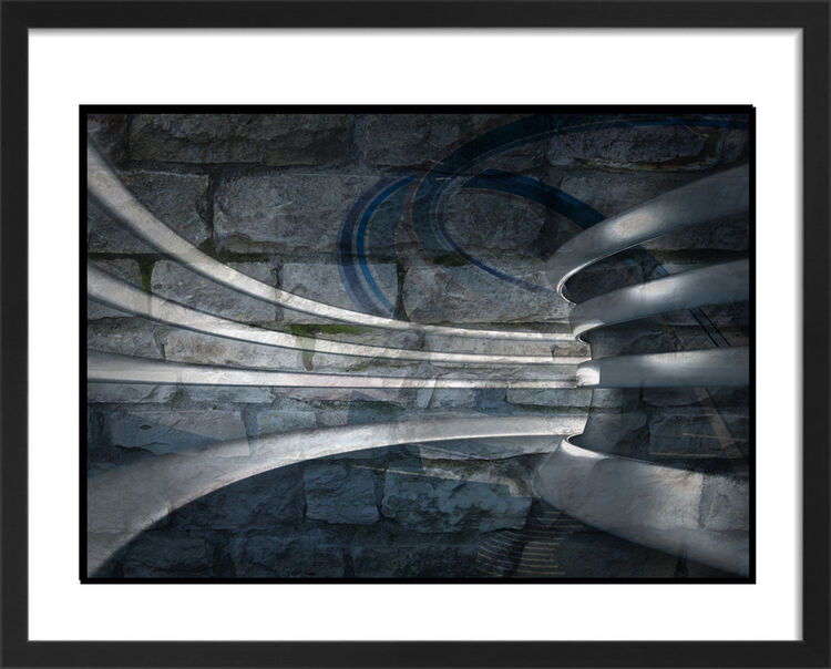 Futuristic Framed Art Print by Anonymous Artist