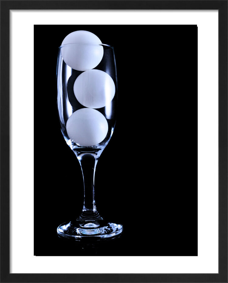 Ping Glass Pong Framed Art Print by Anonymous Artist