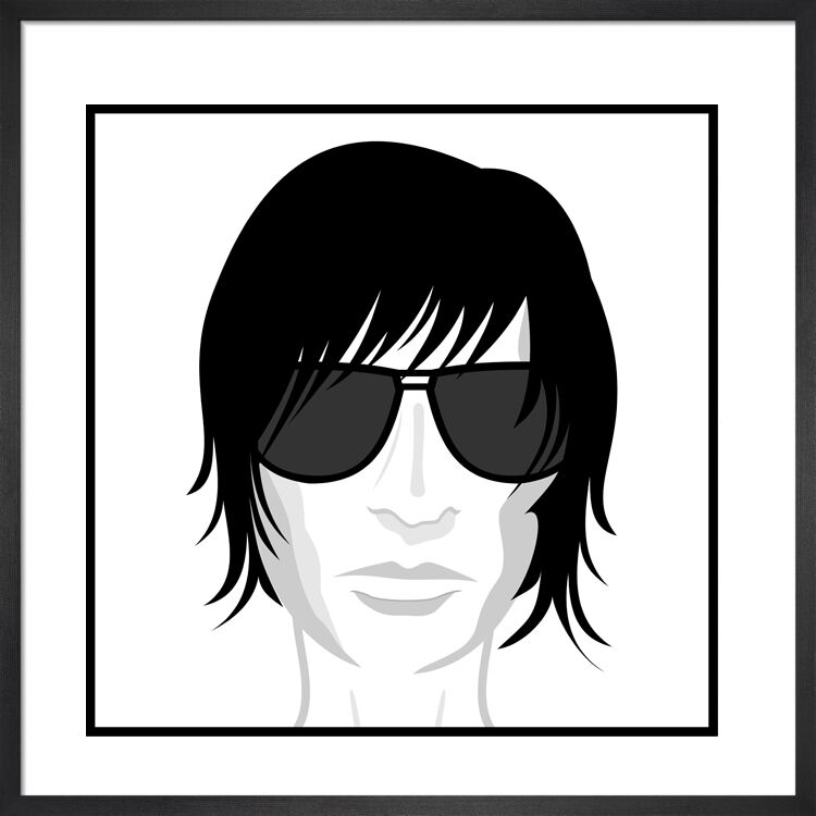 Nineties Look Framed Art Print by Anonymous Artist