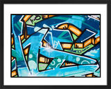 Kandinsky Style Framed Art Print by Anonymous Artist