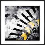 Keyboard Framed Art Print by Anonymous Artist