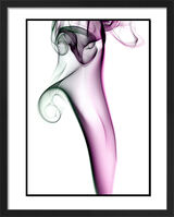 Smoke II Framed Art Print by Anonymous Artist