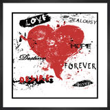 Love Framed Art Print by Anonymous Artist