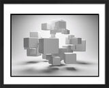 Box Suspension Framed Art Print by Anonymous Artist