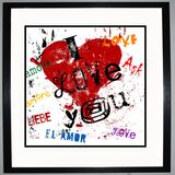 Love Framed Art Print by Anonymous