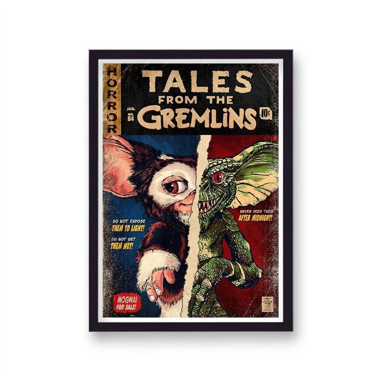 Tales from the Gremlins Comic Book Vintage Movie Poster