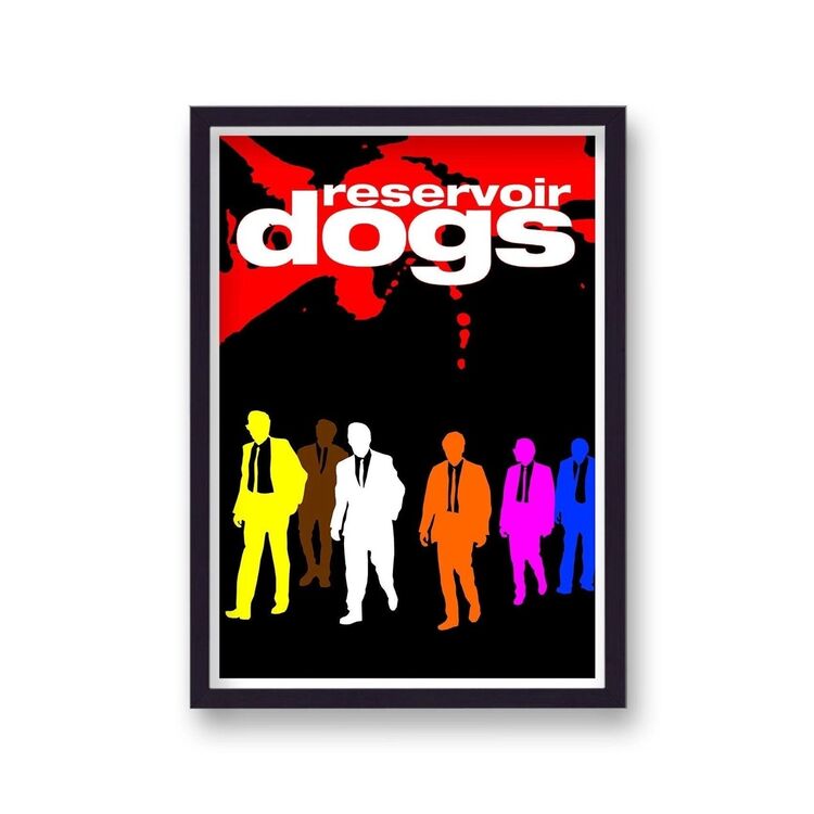 Reservoir Dogs Alternative Vintage Movie Poster