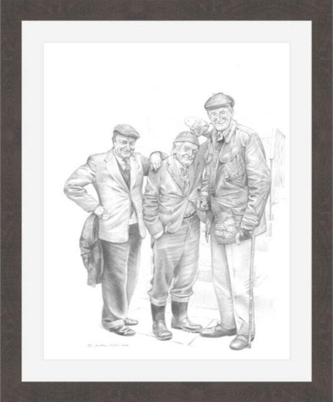 Last of the Summer Wine Framed Art Print by Jonathan Roberts