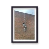 Reading Prison Framed Art Print by Banksy