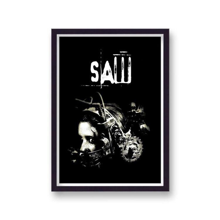 Saw Alternative Vintage Movie Poster