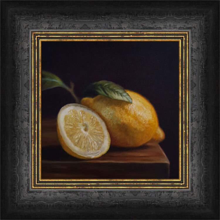 Lemon and A Half Framed Limited Edition Art Print by Sarah Eden