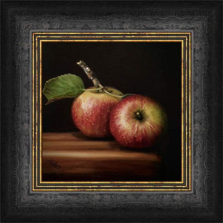 Windfall - Apples Framed Limited Edition Art Print by Sarah Eden