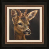 Fleeting - Deer Framed Limited Edition Art Print by Sarah Eden