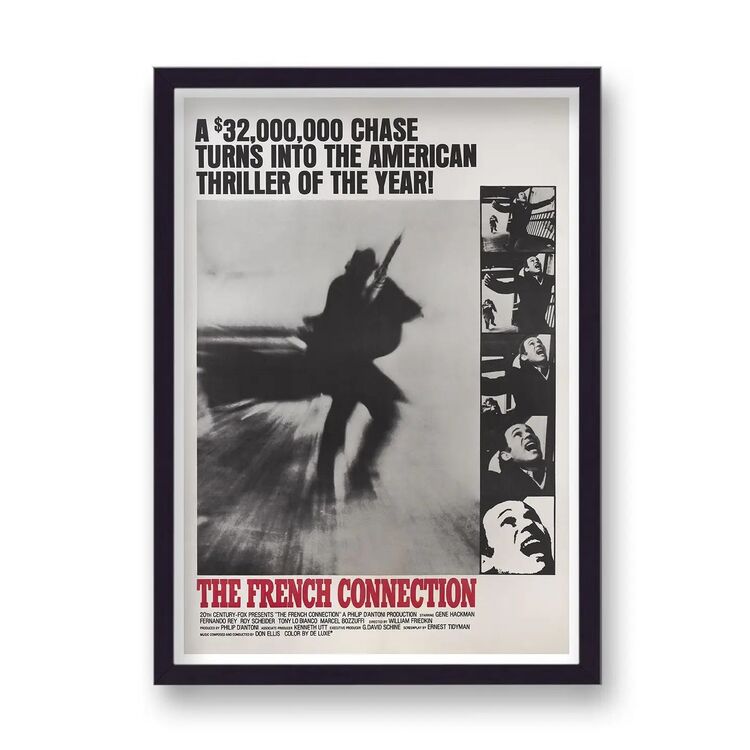 The French Connection Vintage Movie Poster