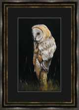 Last Post - Barn Owl Framed Limited Edition Art Print by Kay Johns