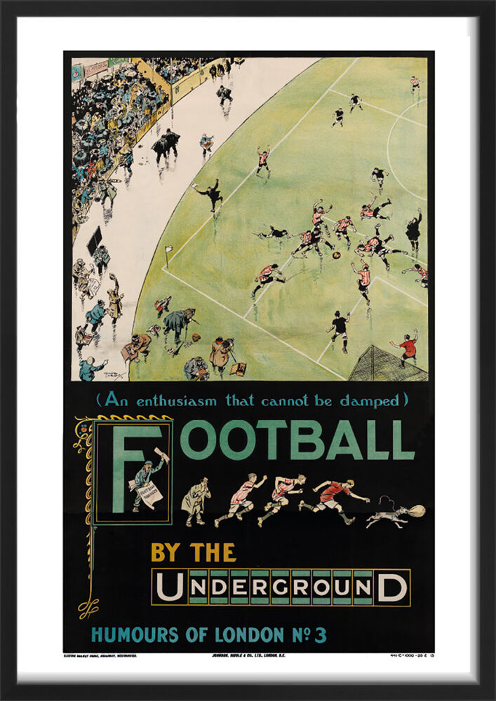 Football, Humours No 3, 1913 Framed Art Print by Tony Sarg