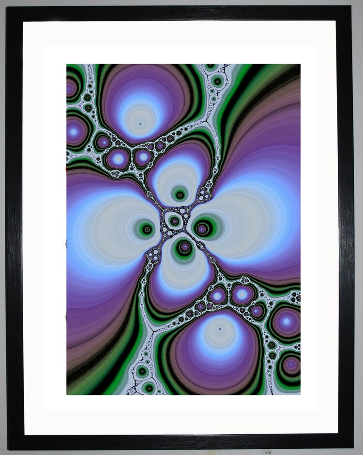 Bubbles II Framed Art Print by Chris Sabian